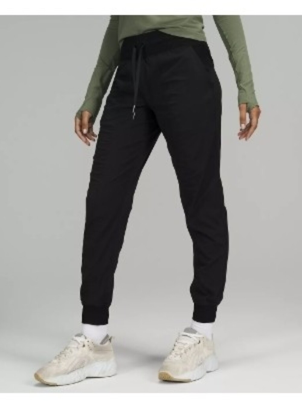 Lululemon Black Dance Studio Mid-Rise Jogger Pants - Lightweight Comfort